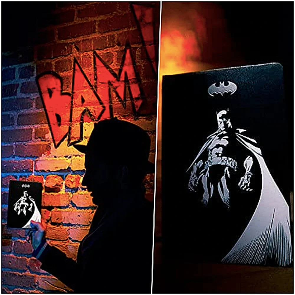 Moleskine Limited Edition Batman Hard Cover Plain Notebook